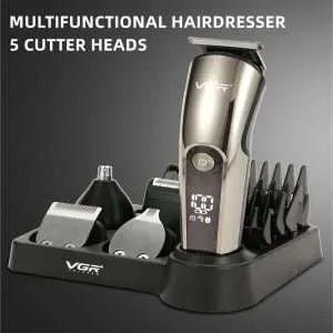 VGR Professional 11 - in - 1 Grooming Kit Waterproof - Galaxiee.com