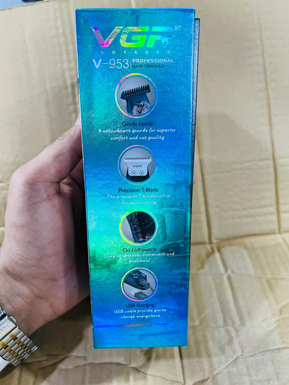 VGR Professional Hair Trimmer V - 953 - Galaxiee.com