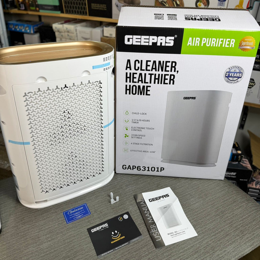 HUMIDIFIER & PURIFIER - Geepas