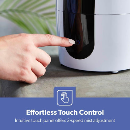 Geepas Ultrasonic Humidifier – 2.6L Cool Mist Air Purifier | 360° Nozzle & Touch Control