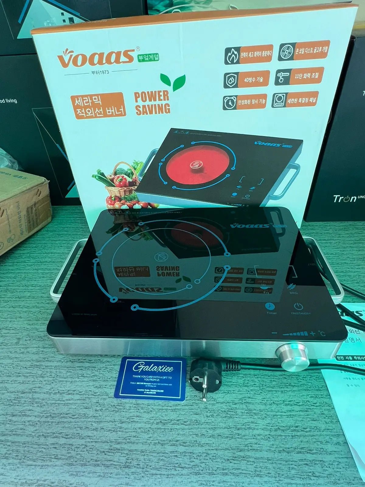 2200W Voaas Multi Setting Hotplate - Galaxiee.com
