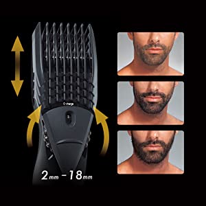 Panasonic ER206K AC/Rechargeable Beard & Hair Trimmer
