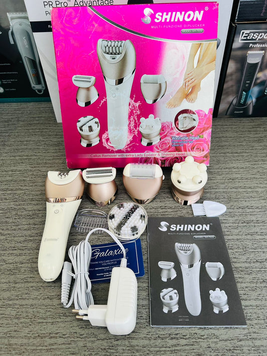 5 in 1 Shinon Ladies Shaving Epilator  Machine - Buy Online Pakistan | Galaxiee.com