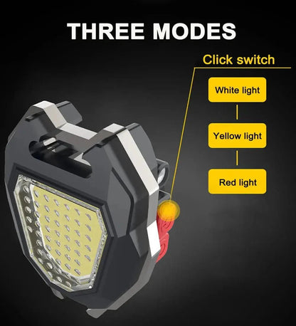 6 in 1 Multifunctional LED Powerful Flashlight Keychain - Galaxiee.com