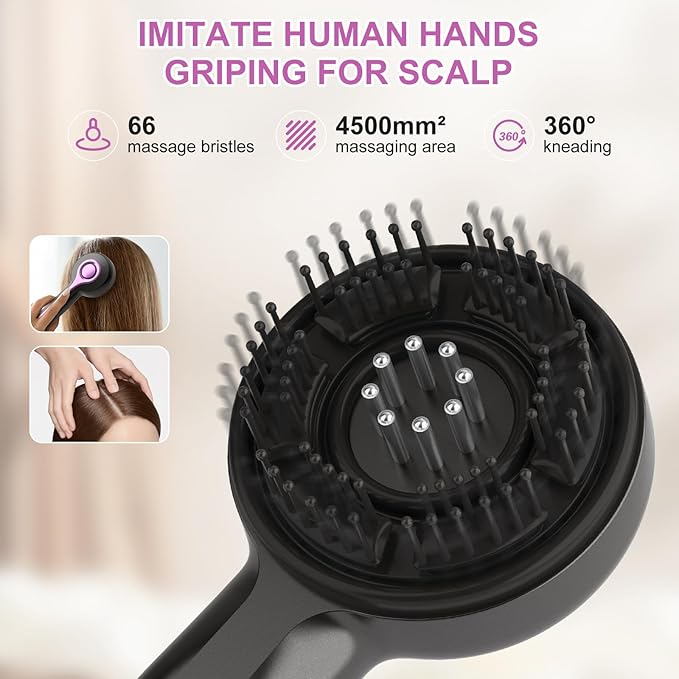 Scalp Massage Comb Red Light Hair Care