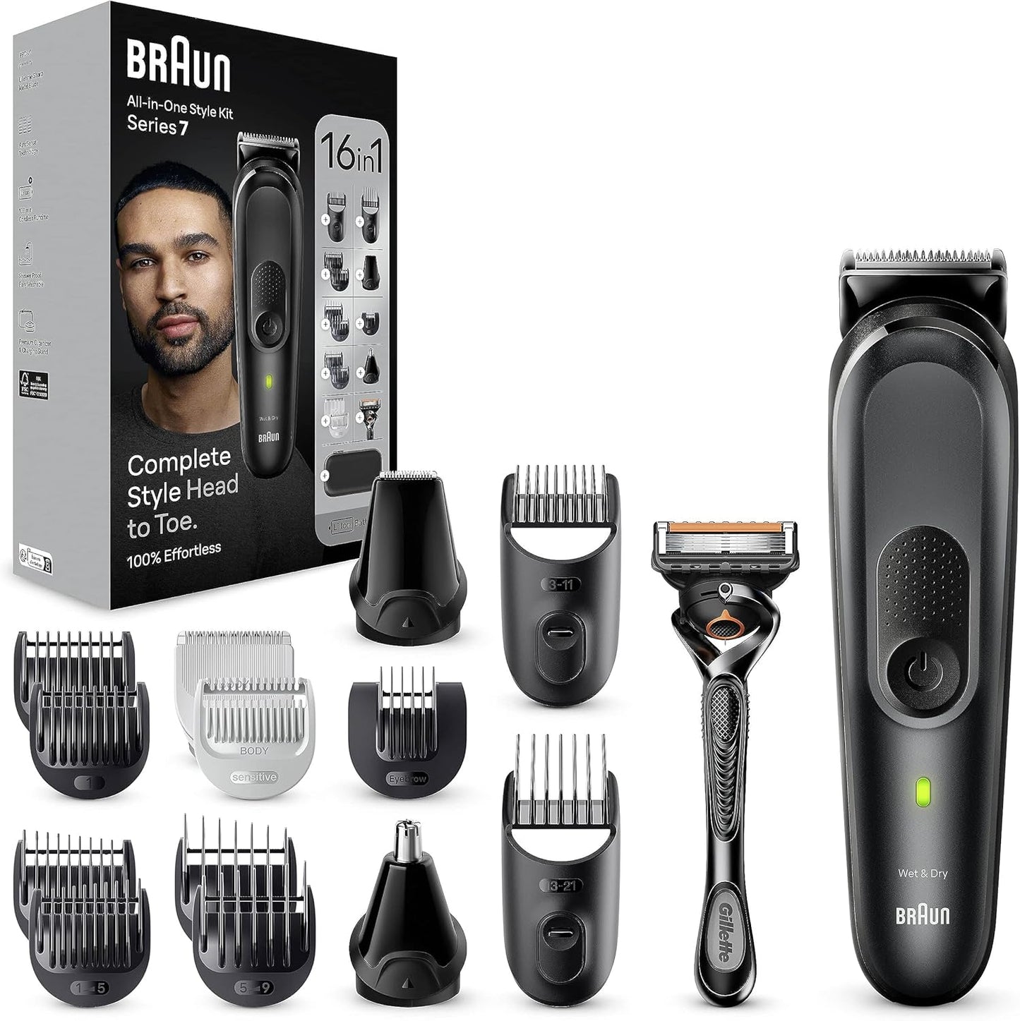 Braun All-in-One Style Kit Series 7 (17-in-1 Grooming Kit)