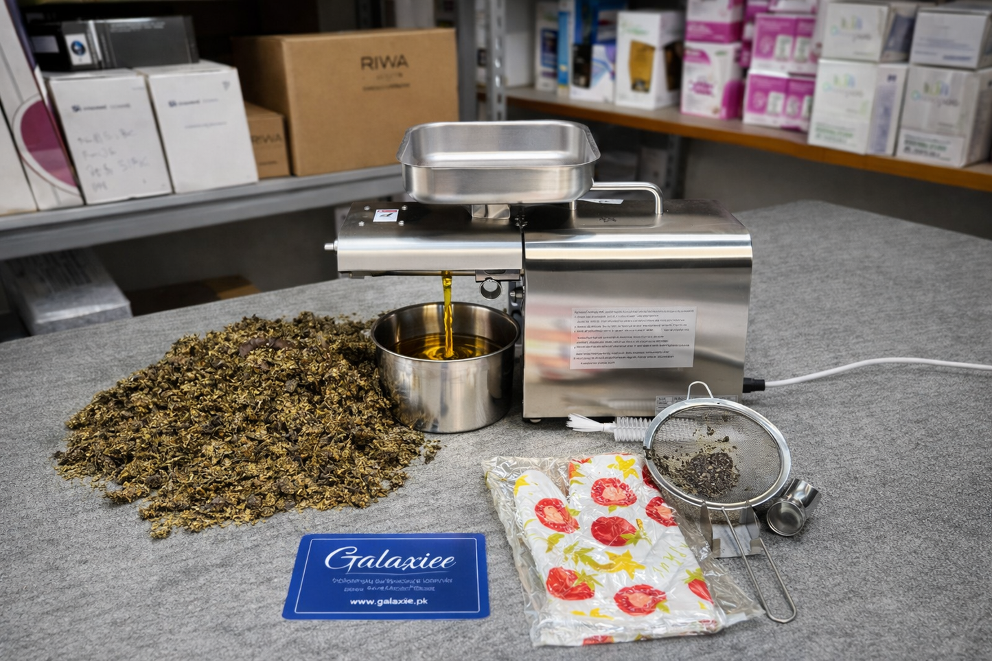 Stainless Steel Oil Press Machine – Pure & Fresh Oil at Home!