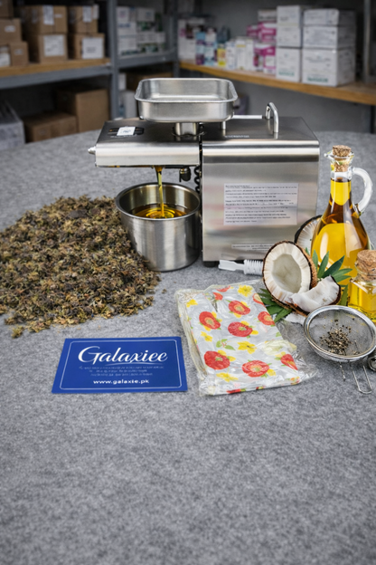 Stainless Steel Oil Press Machine – Pure & Fresh Oil at Home!