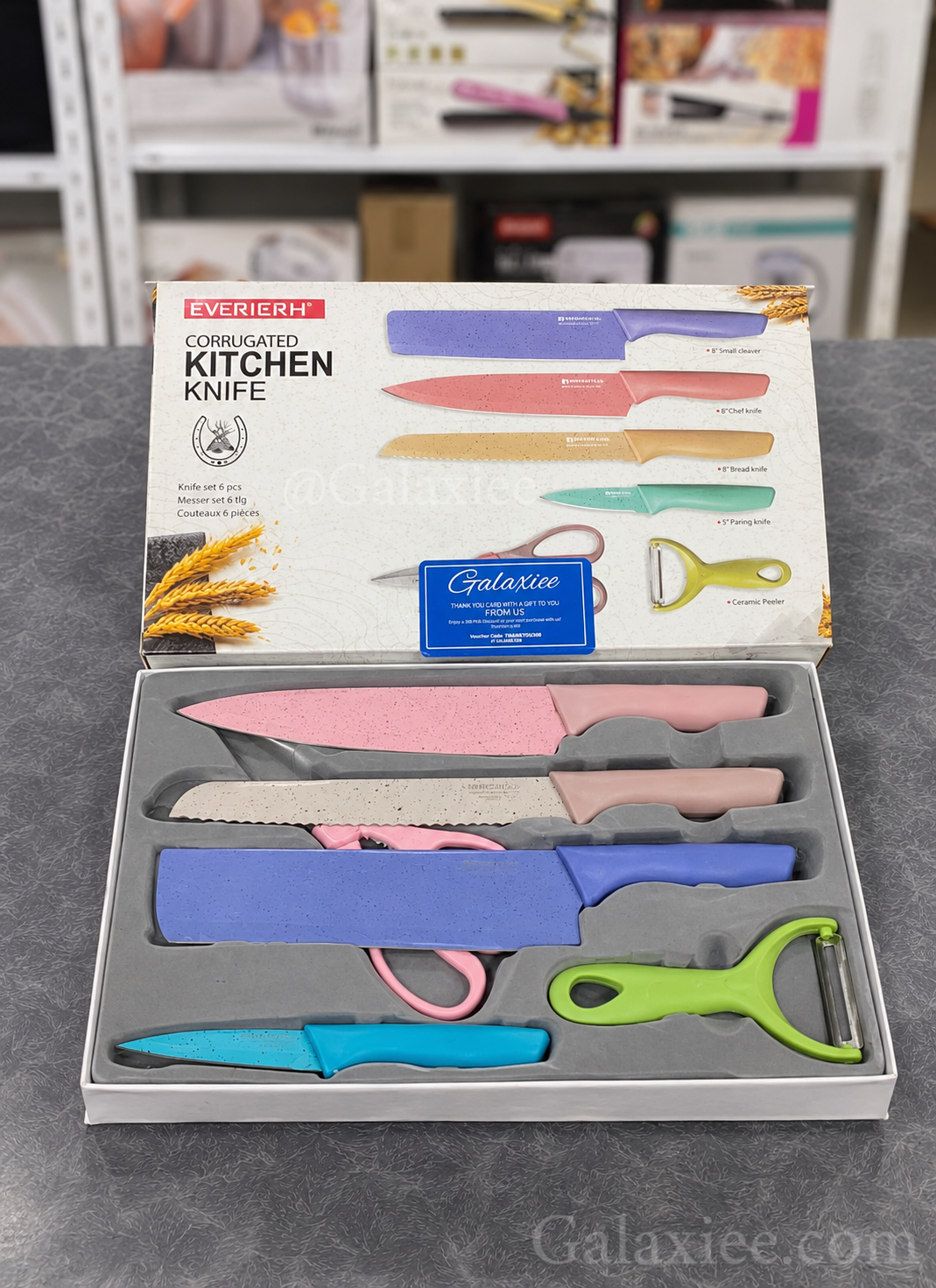Kitchen Knife Sets – Japanese, Zepter & Multi-Color – Galaxiee