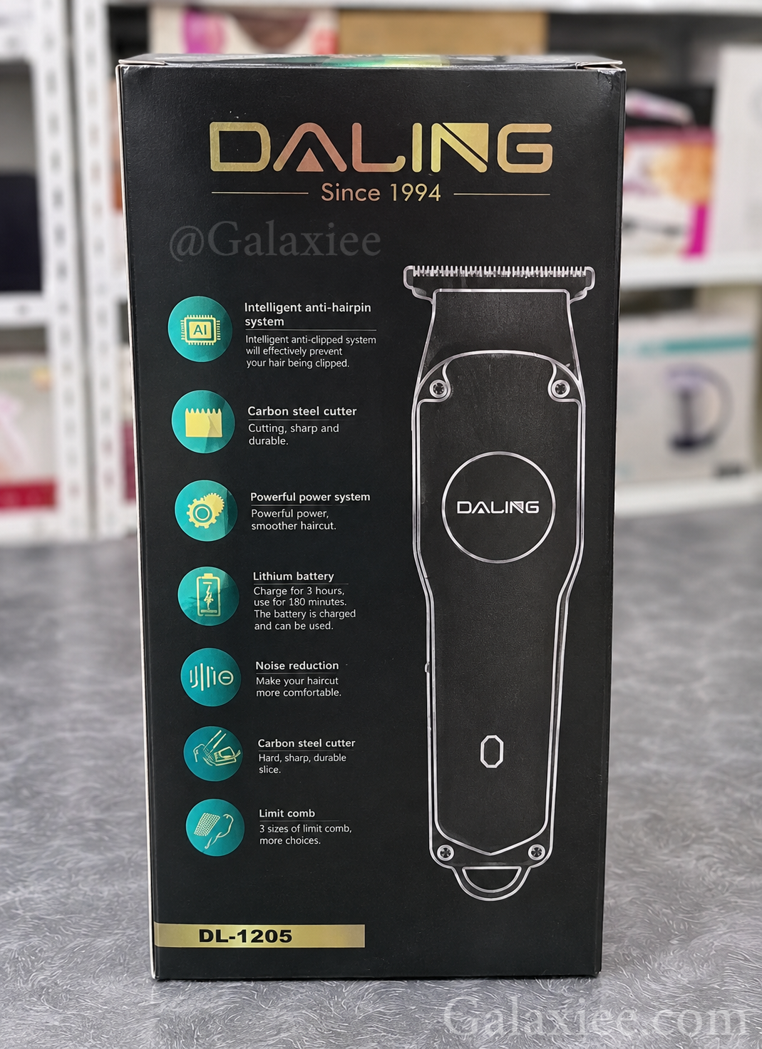 DALING DL-1205 Professional Hair Clipper Lithium Battery – Galaxiee