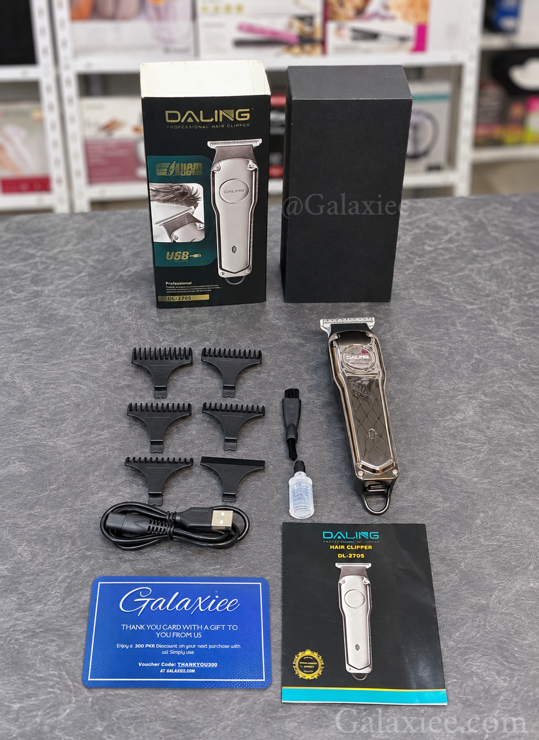 DALING DL-1205 Professional Hair Clipper Lithium Battery – Galaxiee