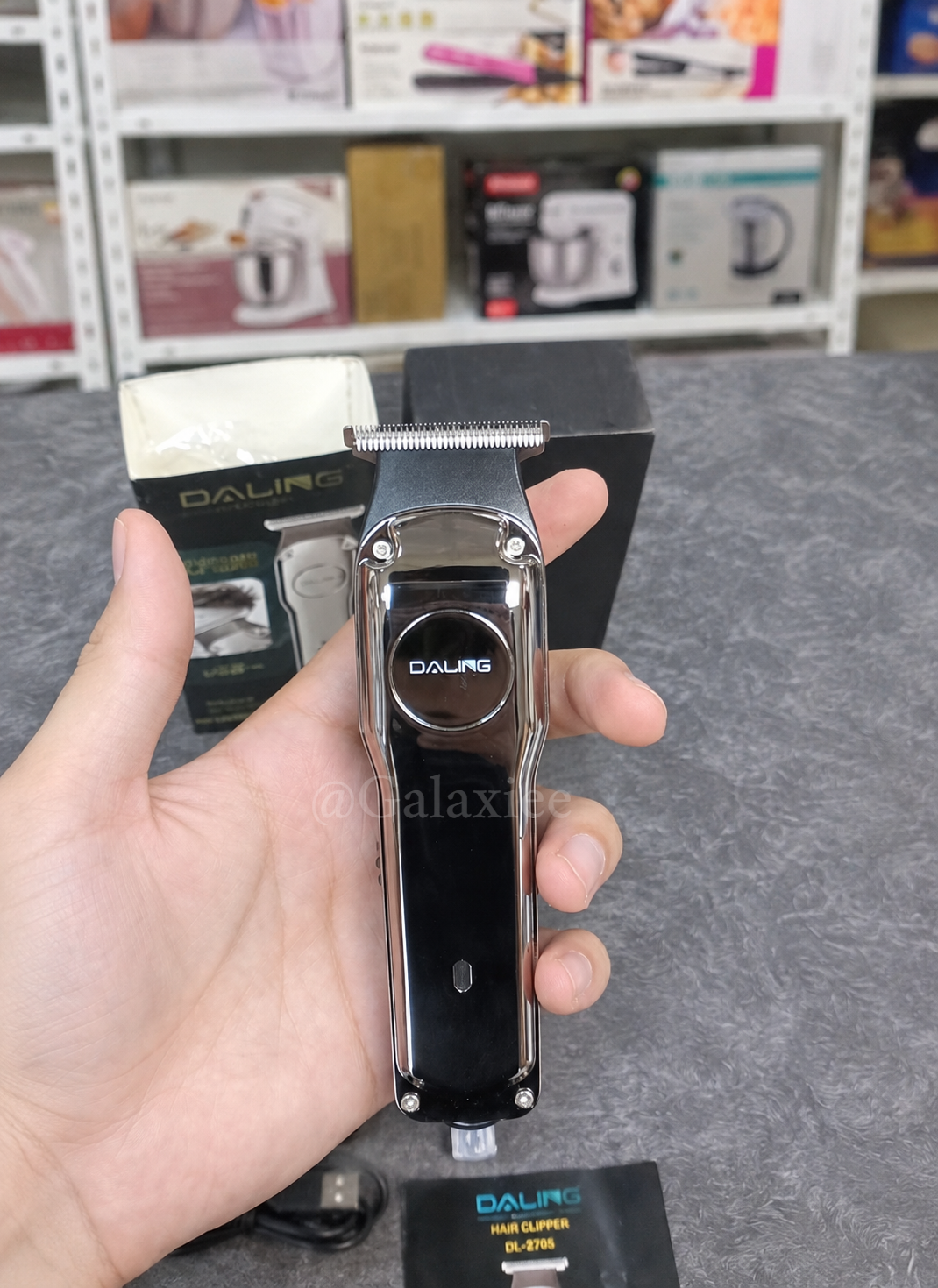 DALING DL-1205 Professional Hair Clipper Lithium Battery – Galaxiee