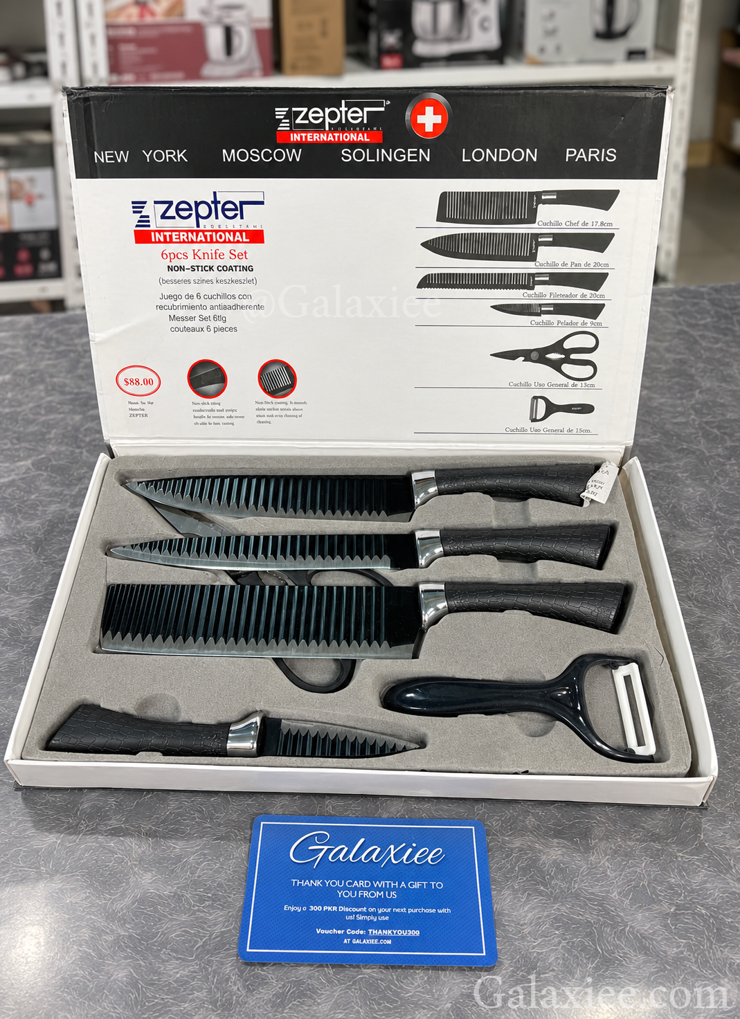 Kitchen Knife Sets – Japanese, Zepter & Multi-Color – Galaxiee