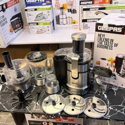 Geepas 11 in 1 Juicer & Blender GSB46021( 2 years warranty) - #galaxiee.com#