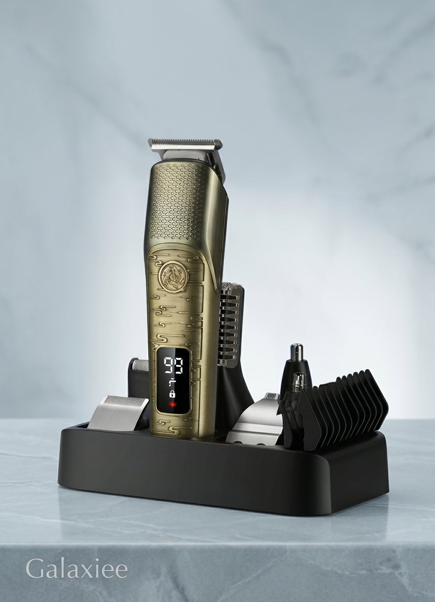 6-in-1 Professional Grooming Kit & Shaver 4D Ultimate Control UK-887 – Galaxiee