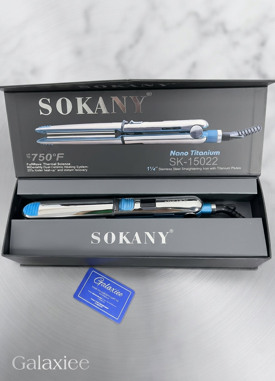 SOKANY SK-15022 Nano Titanium Hair Straightener – Galaxiee