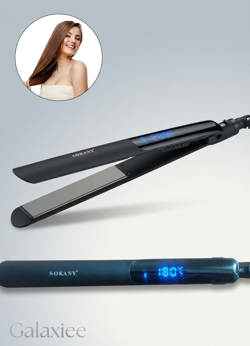 SOKANY SK-1916 Wet & Dry Digital Hair Straightener – Galaxiee