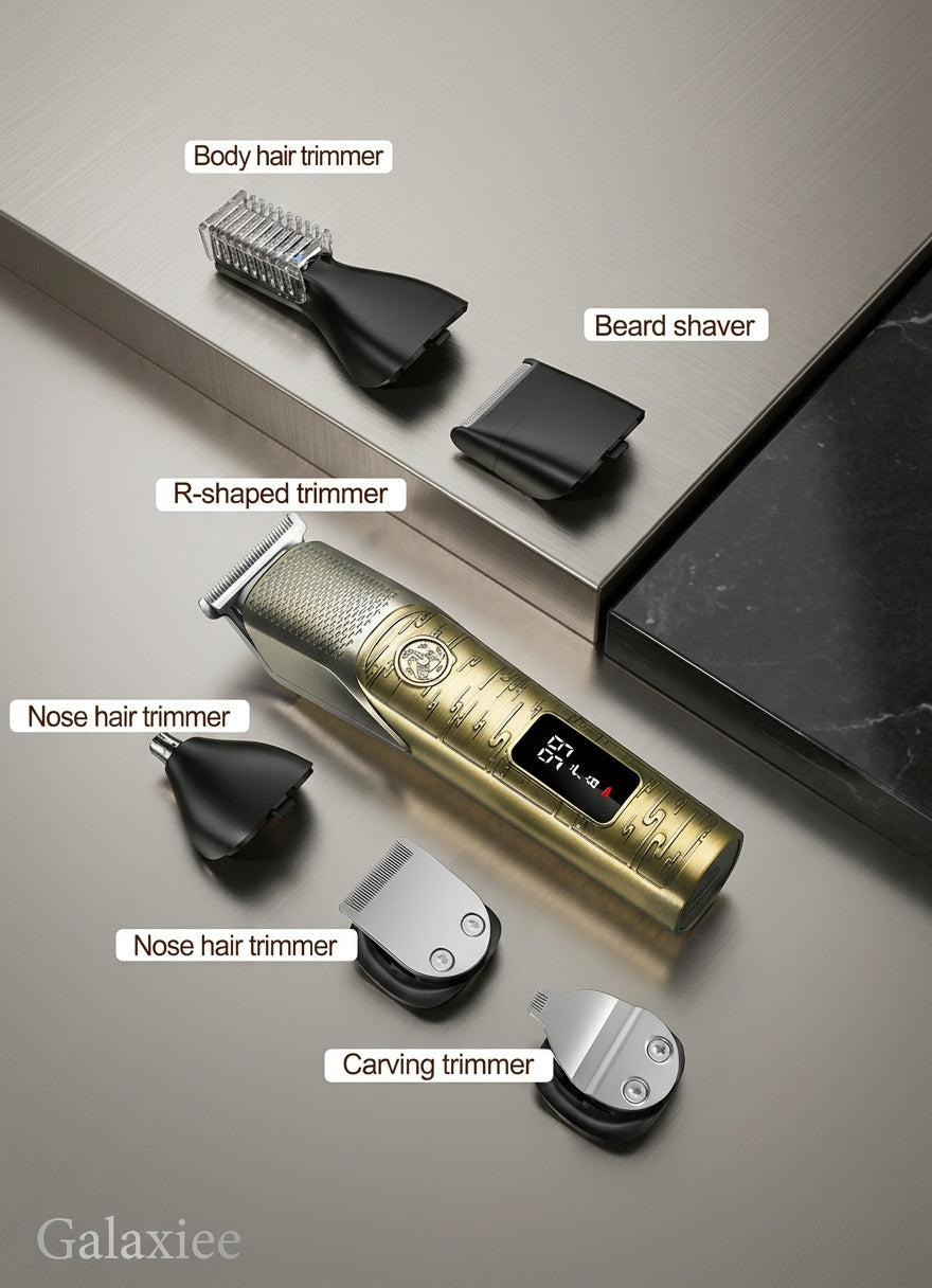 6-in-1 Professional Grooming Kit & Shaver 4D Ultimate Control UK-887 – Galaxiee