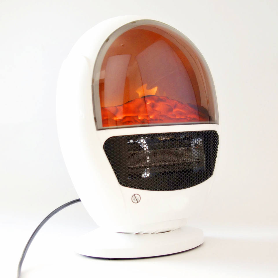 Original Haeger Flame Heater Fan Heater