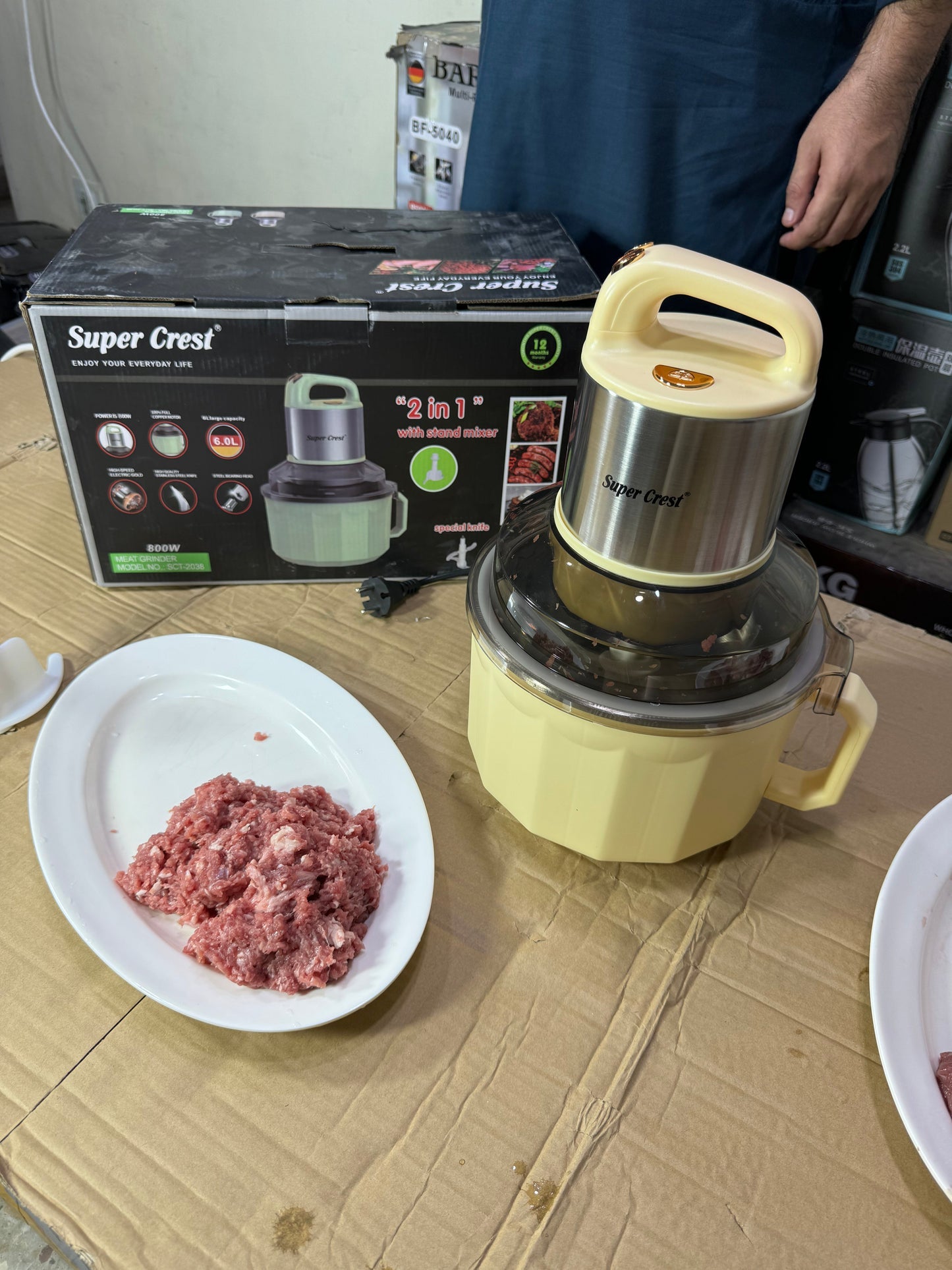 Super Crest 6L Food Chopper & Dough Maker