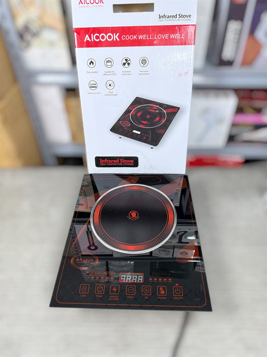 AICOOK Infrared Stove 2200W – Touch Control