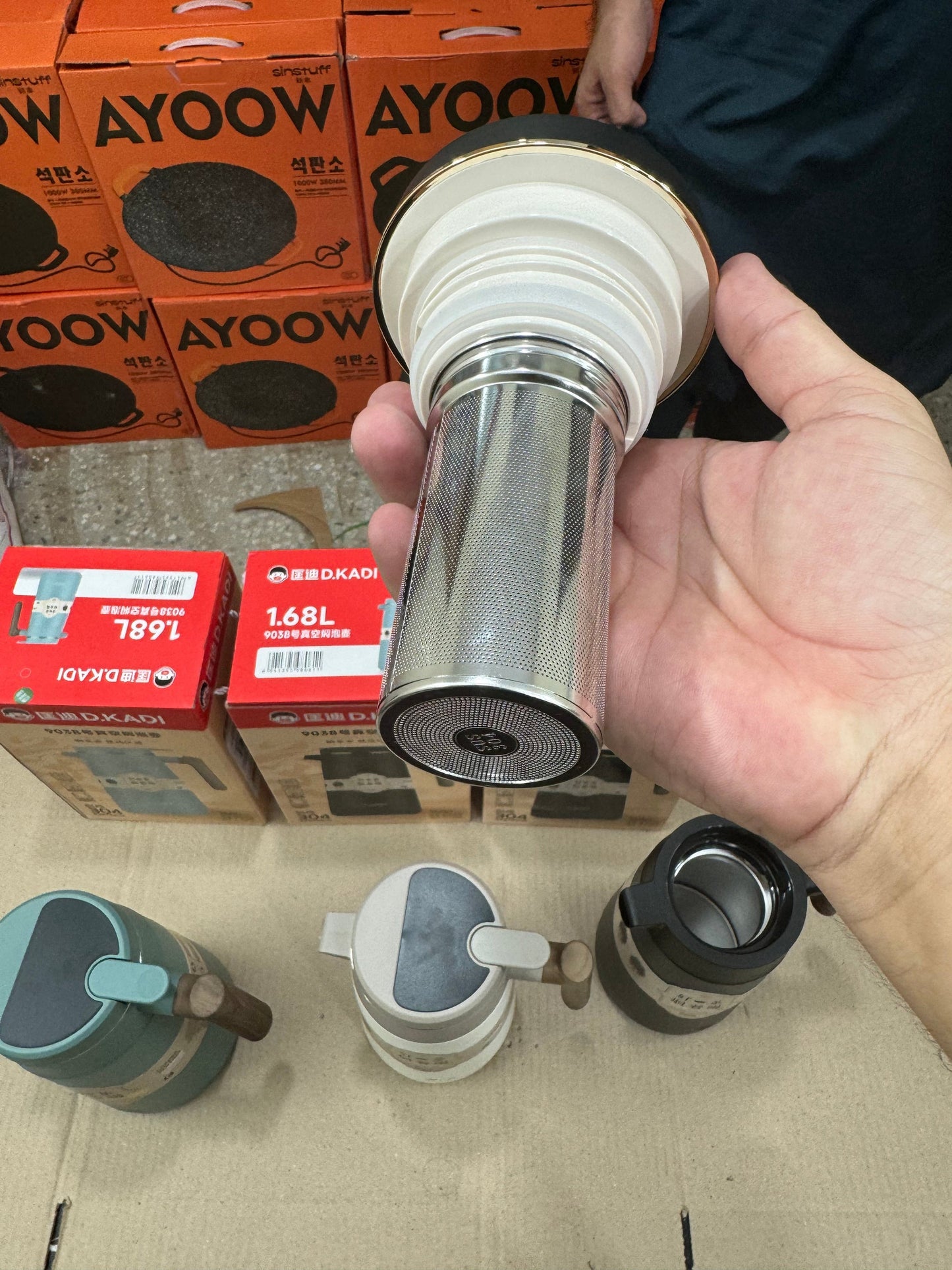 D.Kadi 1680ml Stainless Steel Thermos Flask