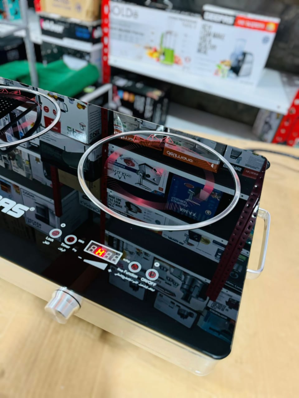 Geepas 3600W Double Digital Hot Plate – GIC6131 | Dual Burner Infrared Stove