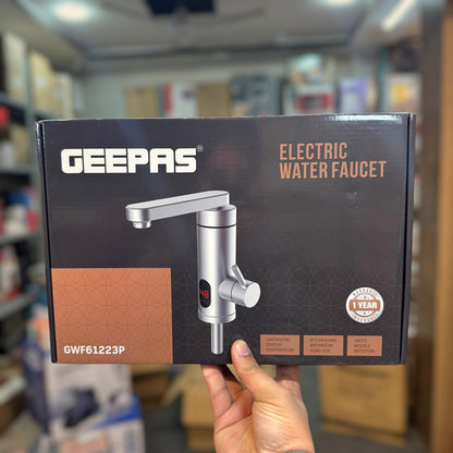 Geepas Instant Electric Water Heating Faucet – Model GWF61223P | Quick Hot Water Tap