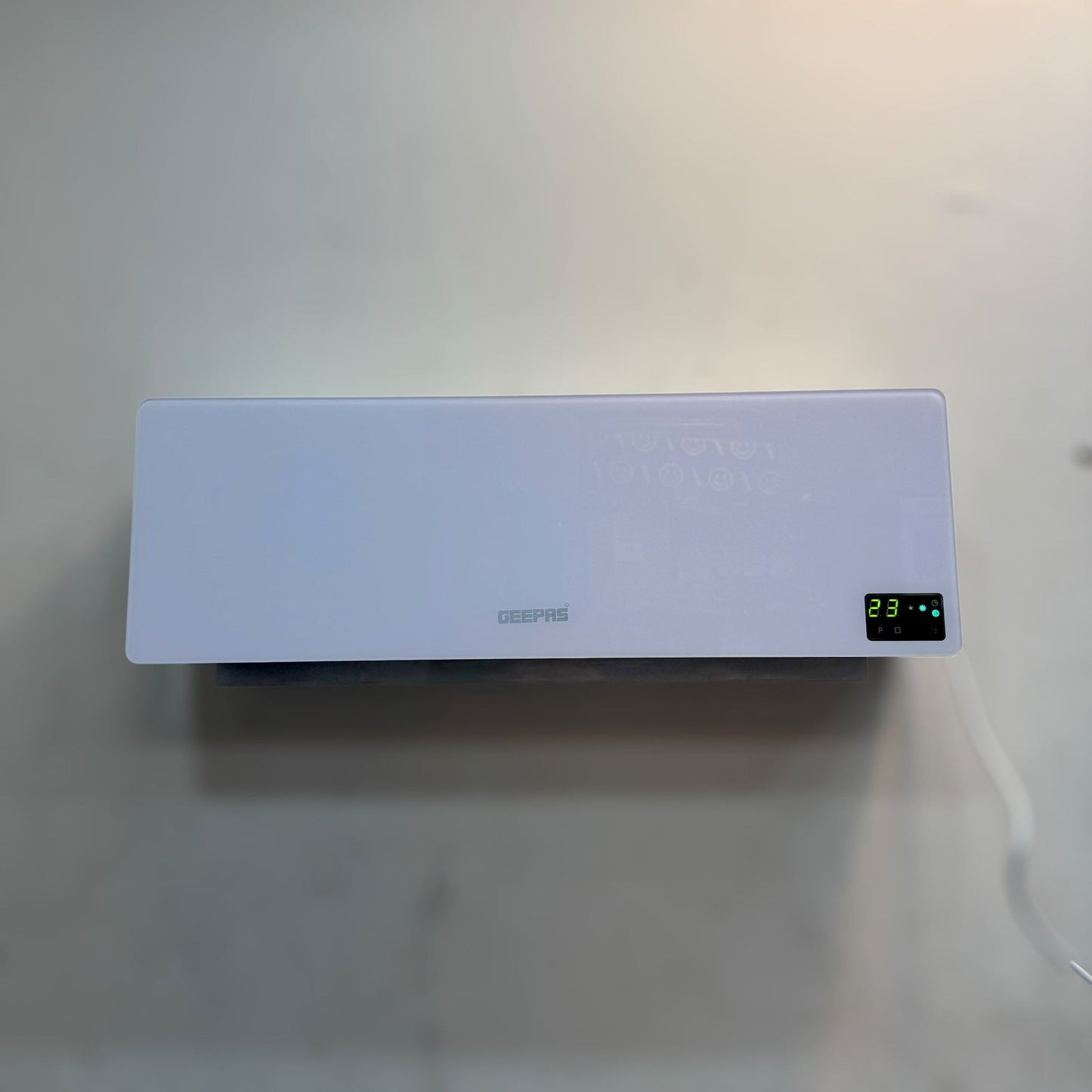 Geepas PTC Ceramic Wall Heater GRH28563P | 2000W Smart Wall-Mounted Heater