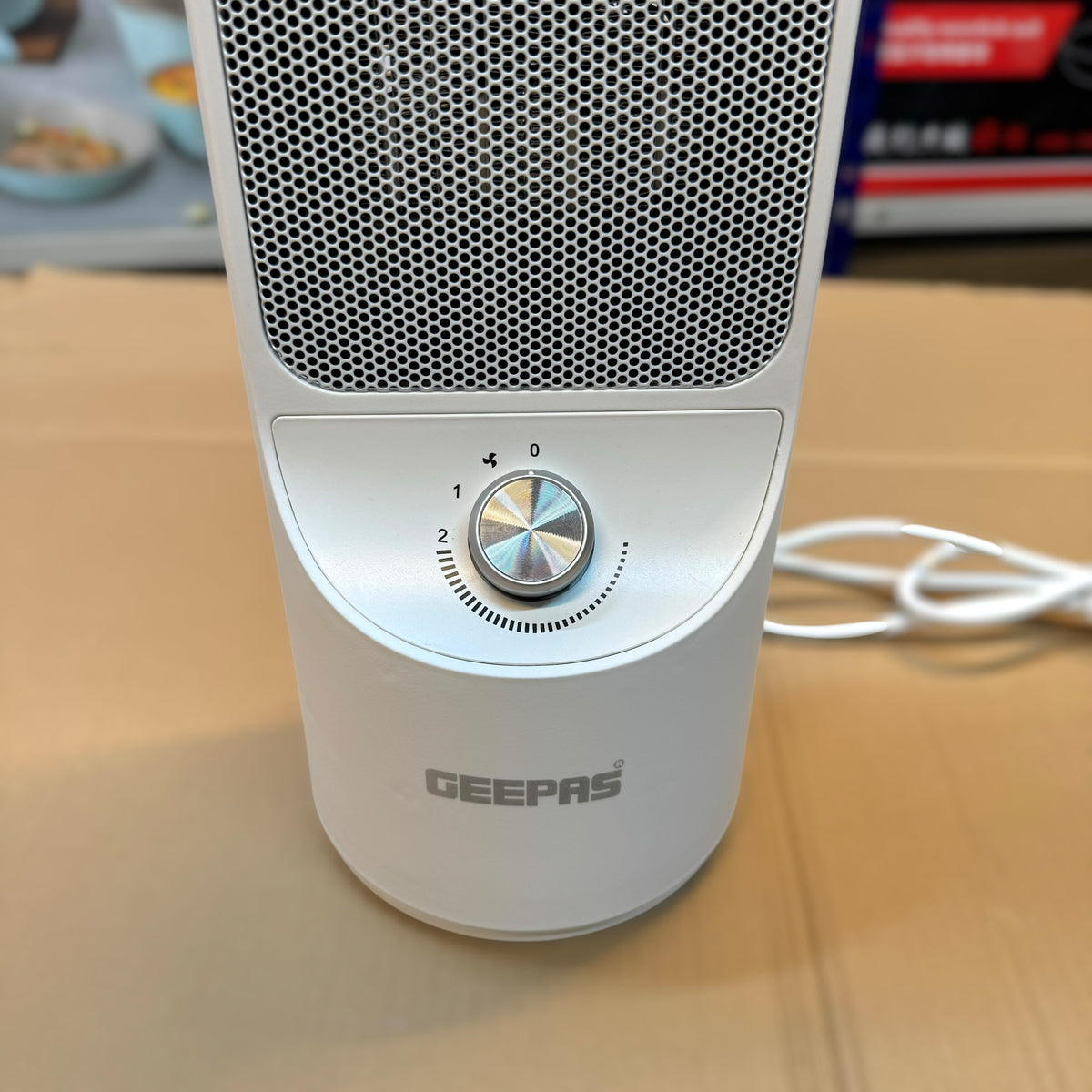 Geepas PTC Fan Heater GRH28569P – 2000W Ceramic Room Heater