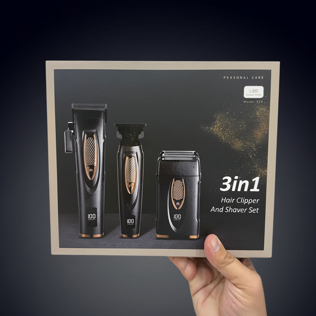 3 in 1 LED Trimmer & Shaver