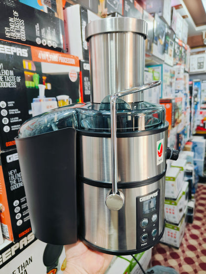 Geepas GSB46016 12-in-1 Kitchen Master Juicer Blender | 800W Multi-Function Food Processor with LCD Display