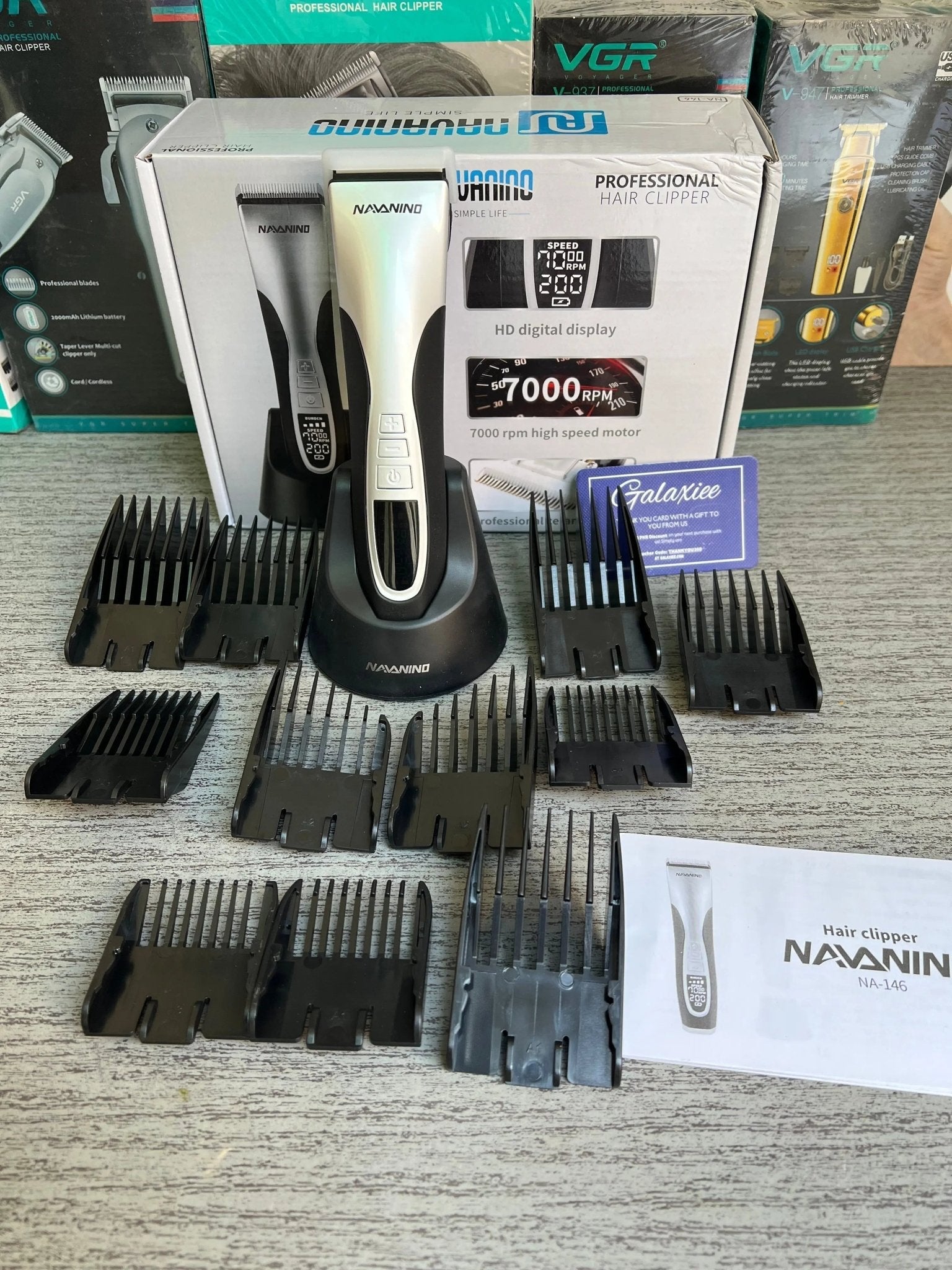 Navanino Professional Hair Clipper - #galaxiee.com#