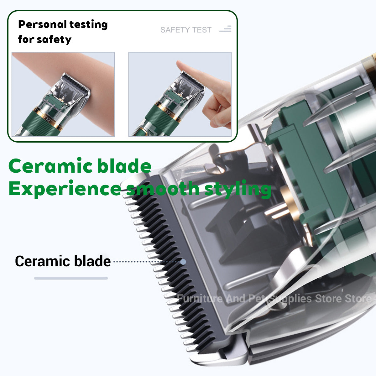 Cat & Dog Hair Clipper – Professional Pet Grooming Trimmer with Digital Display | Rechargeable Pet Clipper in Pakistan