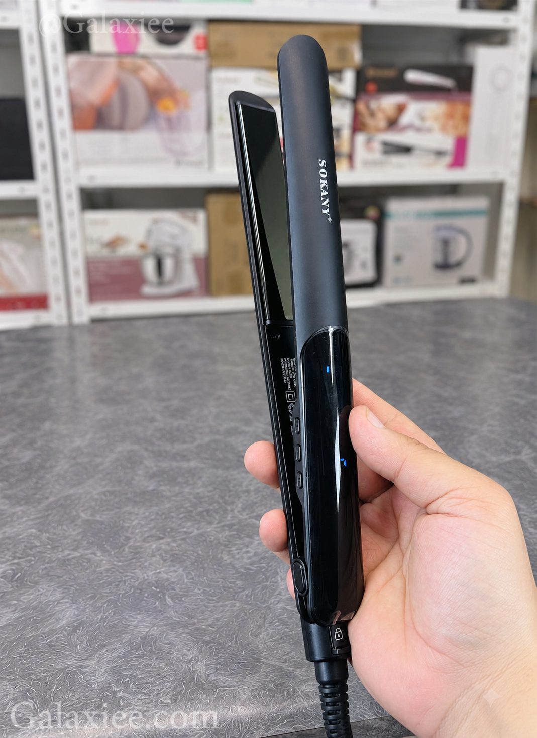 SOKANY SK-1916 Wet & Dry Digital Hair Straightener – Galaxiee