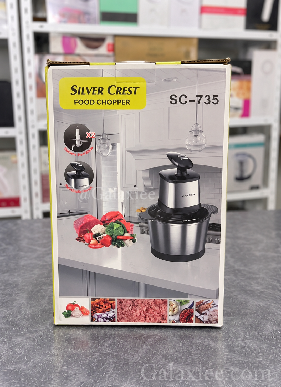 Silver Crest SC-735 Food Chopper 800W 3L – Galaxiee