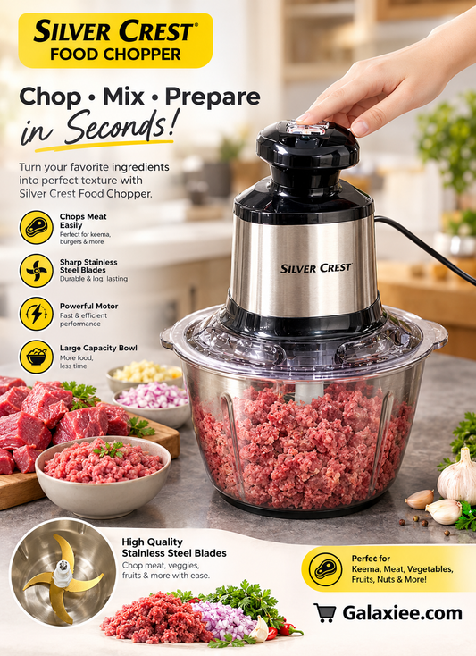 Silver Crest SC-735 Food Chopper 800W 3L – Galaxiee