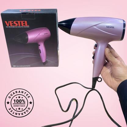VESTEL Portable Hair Dryer (Turkish Lot Imported)