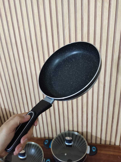 Arshia 18-Piece Bistro Marble Coated Cookware Set