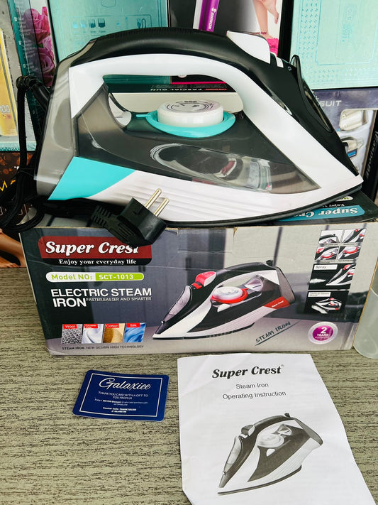 Supercrest Steam Iron Lot Imported - #galaxiee.com#