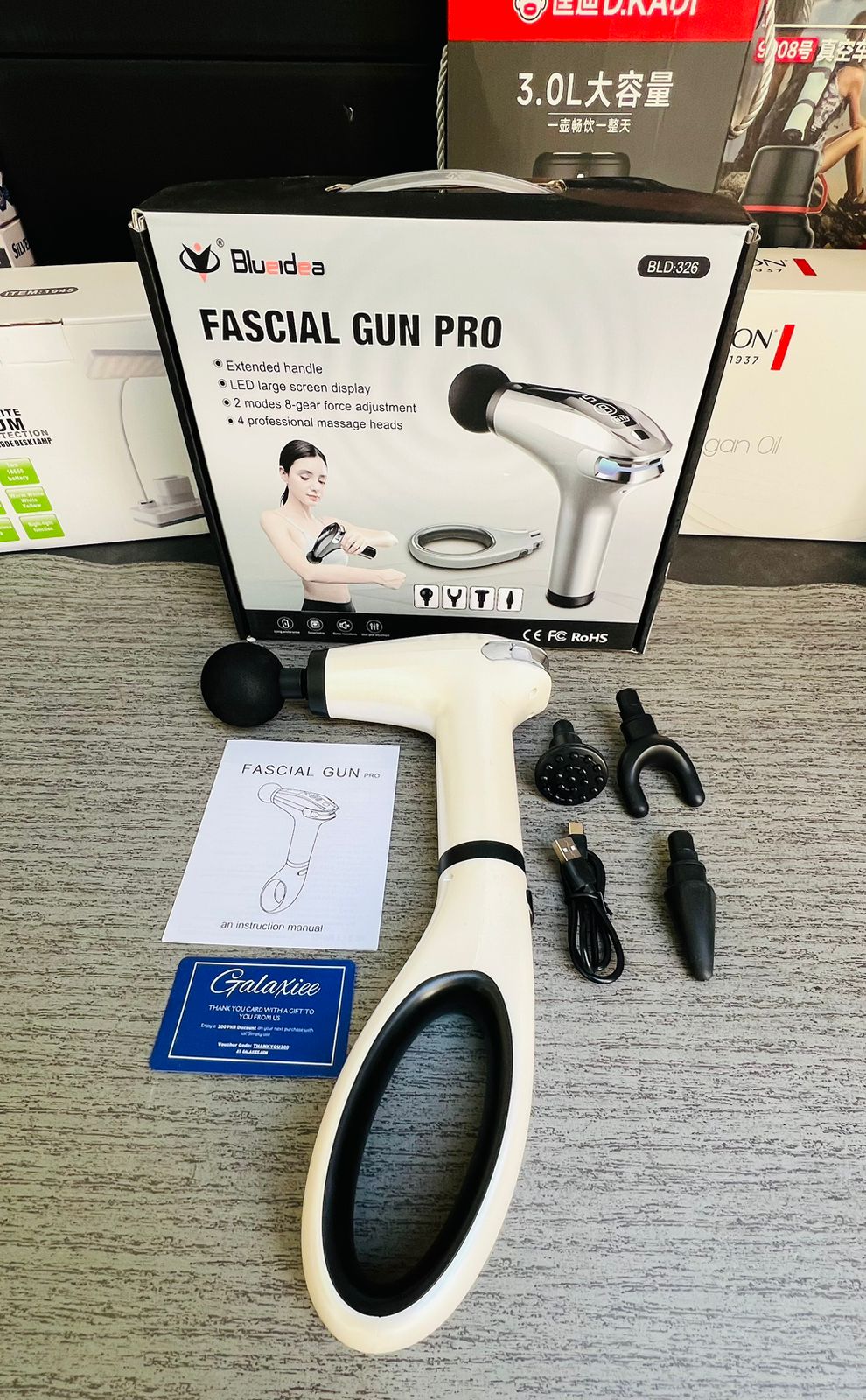 Fascial Gun Pro - Deep Tissue Muscle Massager