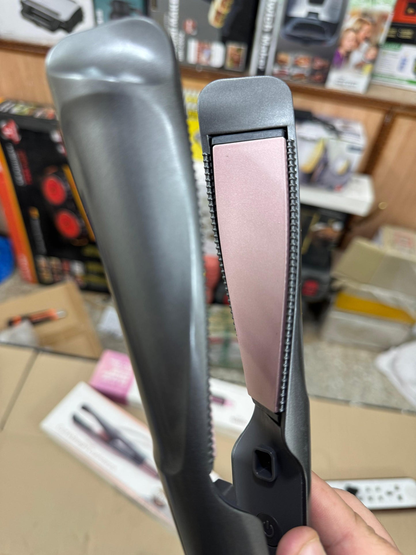 2-in-1 Hair Twist Straightener & Curling Iron — Dual Function Flat Iron for Sleek Straight Hair or Natural Curls