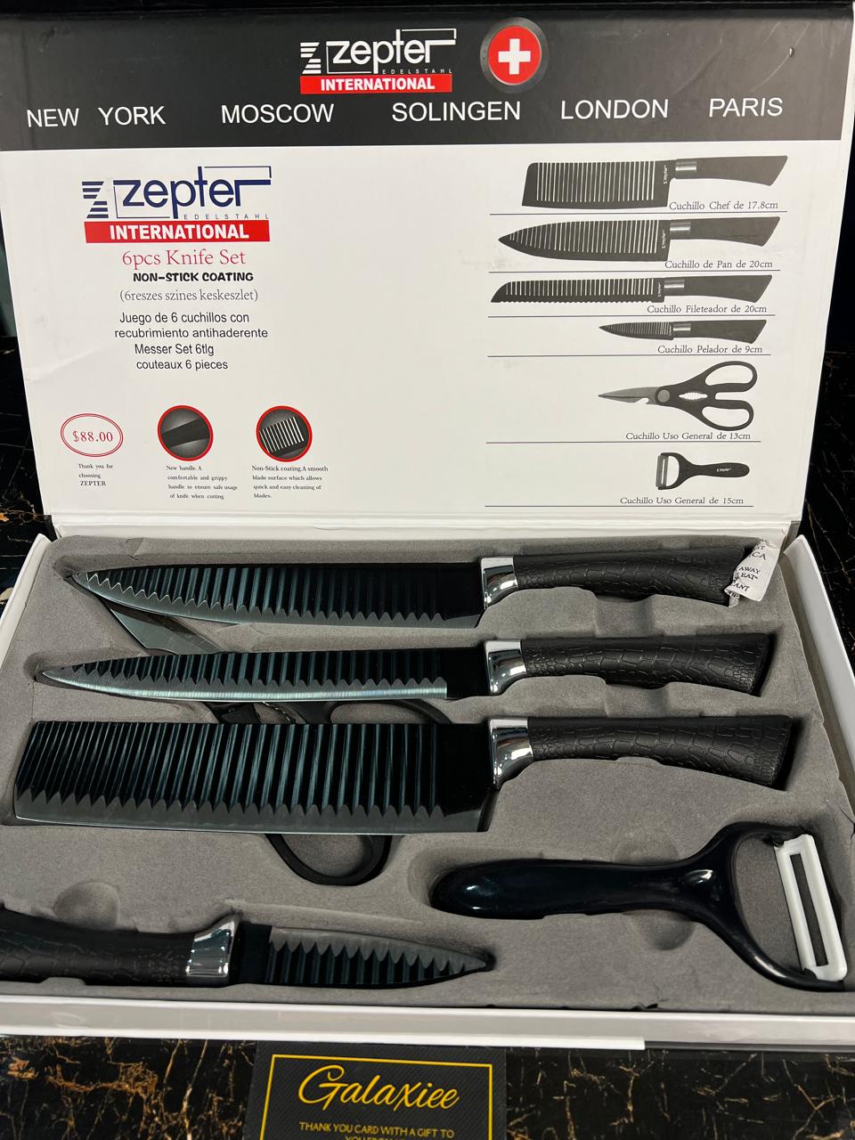 Premium Knife Zepter Zillinger Japanese set