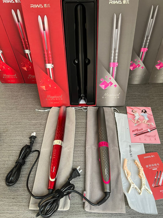 Riwa 2-in-1 Hair Straightener & Roller
