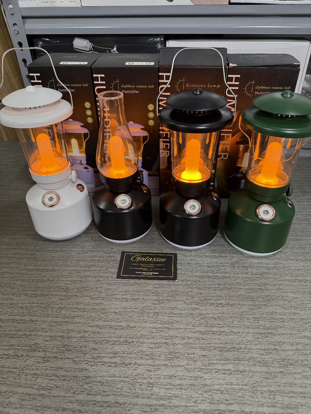 MistGlow 2-in-1 Night Lamp Humidifier