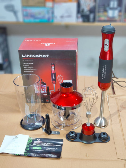 LINKChef 5 in 1 Hand Blender Multi Function Kitchen Mixer Set