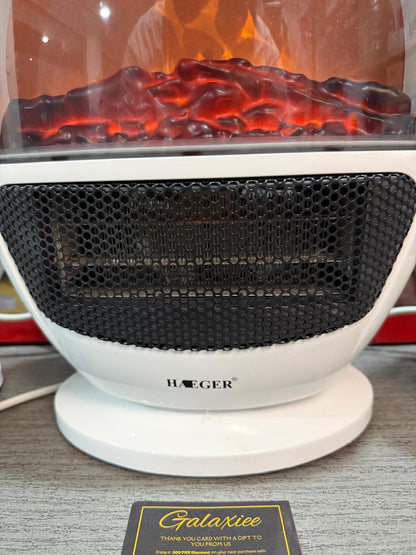 Original Haeger Flame Heater Fan Heater