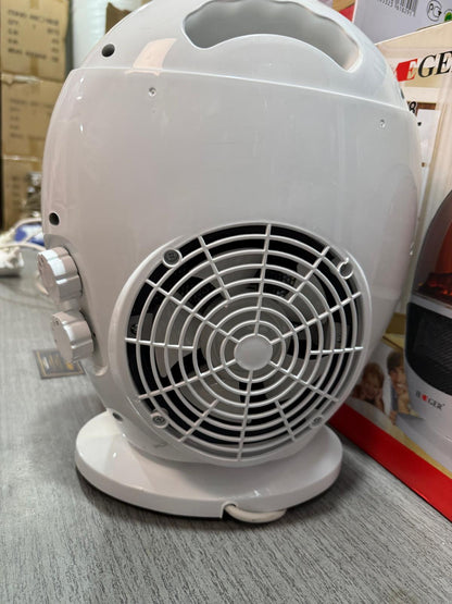 Original Haeger Flame Heater Fan Heater