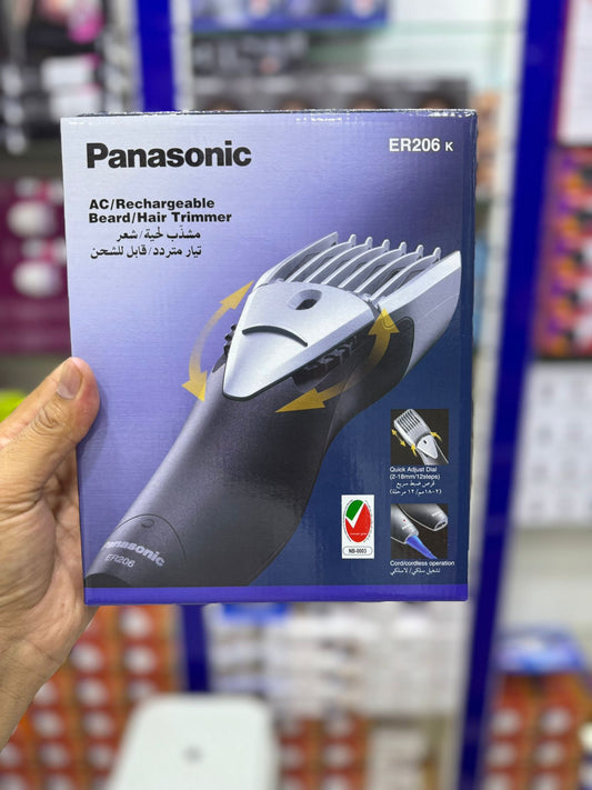 Panasonic ER206K AC/Rechargeable Beard & Hair Trimmer