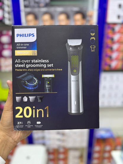 Philips Series 9000  20-in-1 Ultimate Multi Grooming Trimmer for Face, Head, and Body